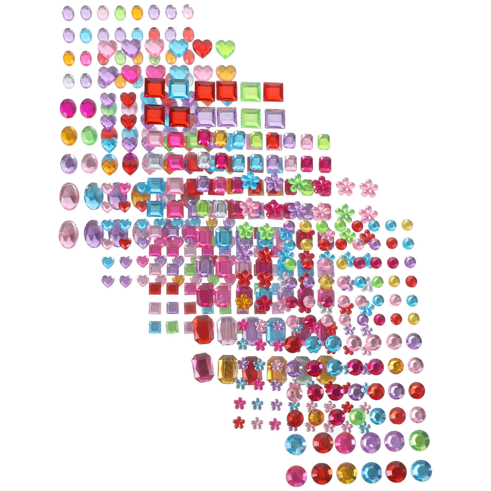 12 Sheets Acrylic Rhinestone S - The Art And Craft Of Jewelry のレビューと価格