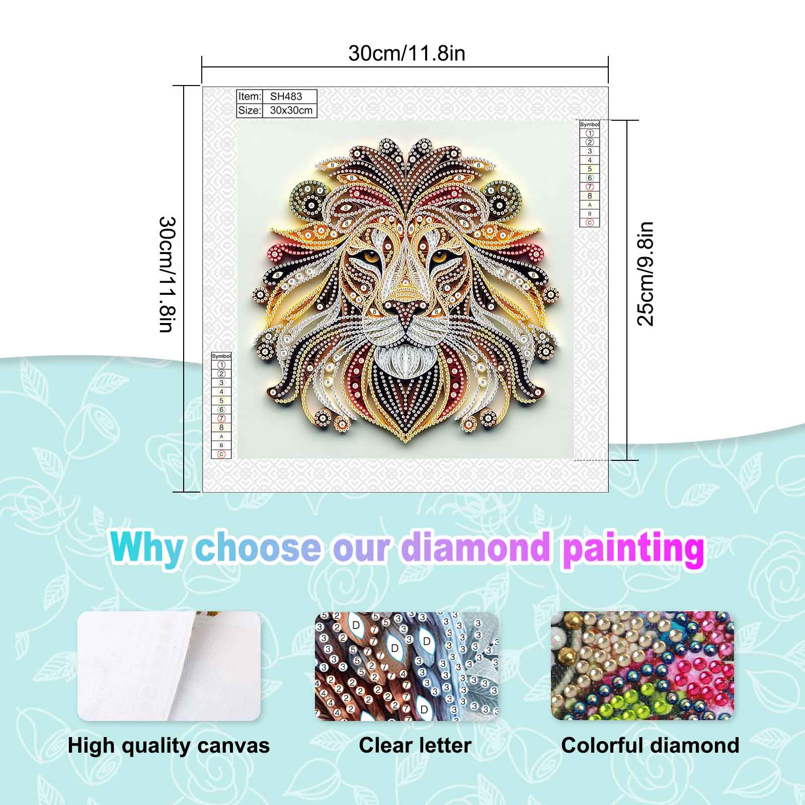 Special Shape Diamond Kits for - Art Craft Lion のレビューと価格