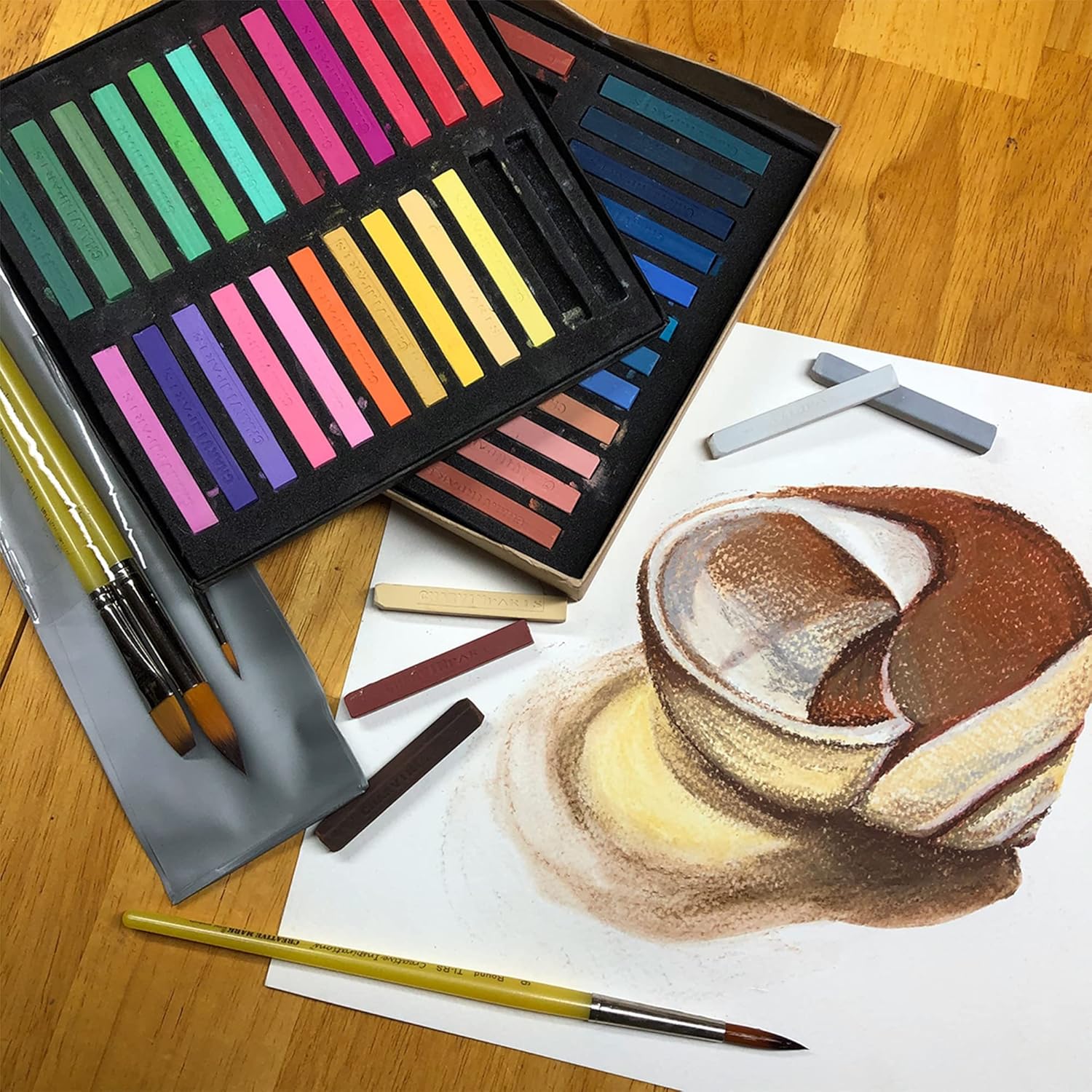 Artist Colored Chalk Pastels ( - Chalk Pastel Set のレビューと価格
