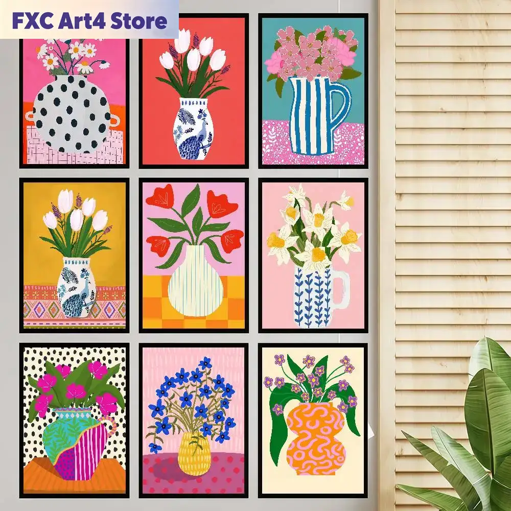 Frameless1pc Flower Market Vas - Art Craft Vase のレビューと価格