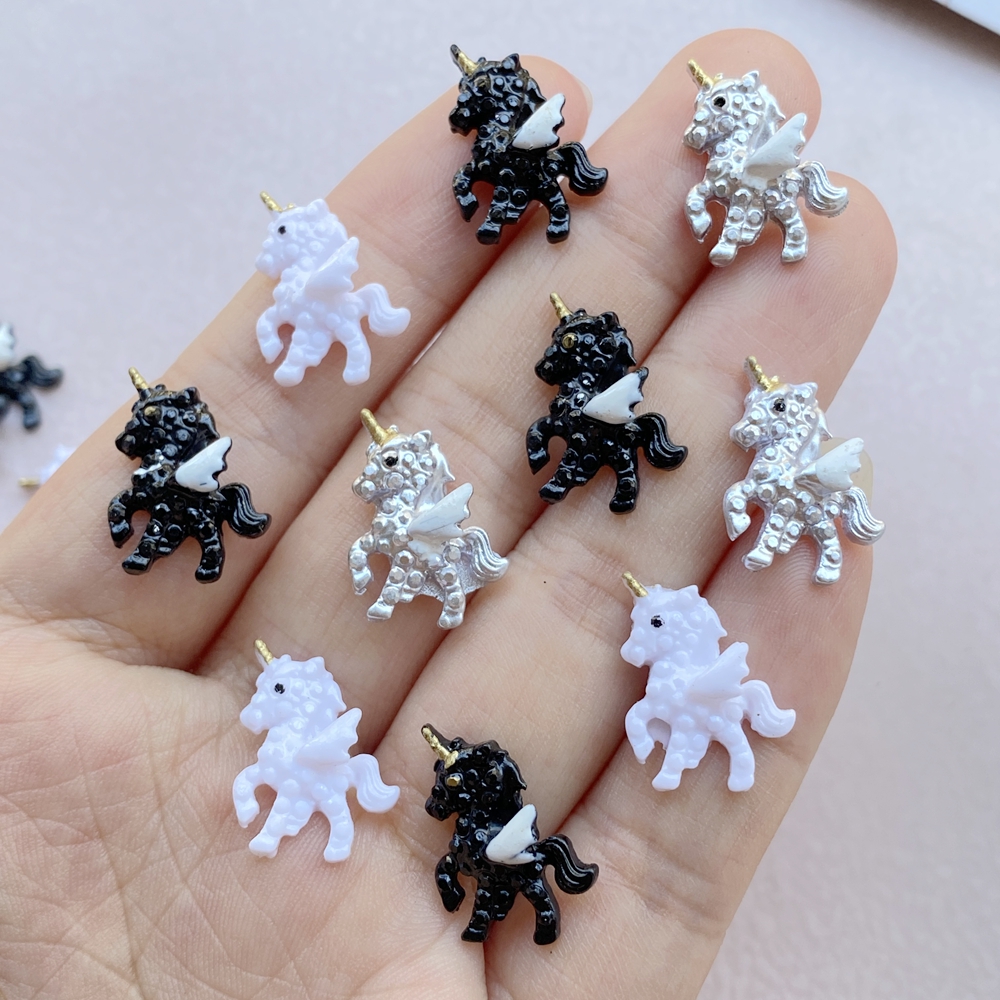 10Pcs Cute Mini Cartoon Unicor - Art Craft Unicorn のレビューと価格