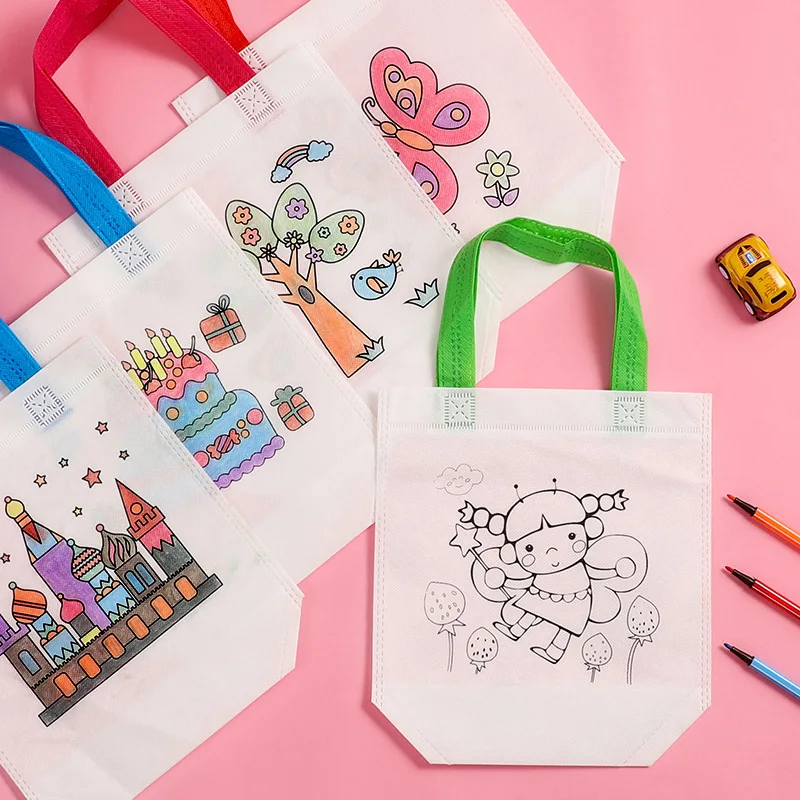 1-10pcs Sets DIY Graffiti Bag  - Art Craft Notebook のレビューと価格