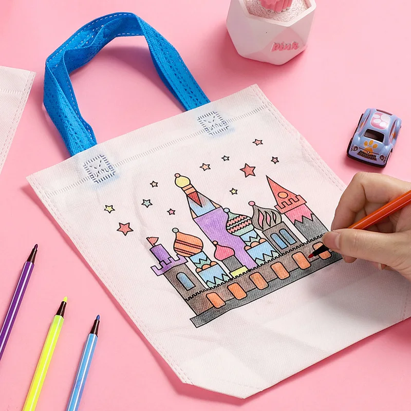 1-10pcs Sets DIY Graffiti Bag  - Art Craft Notebook のレビューと価格
