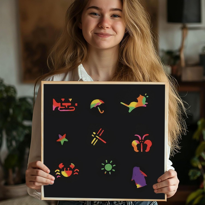 Scratch Paper Art Set, Black C - Art Craft Usa のレビューと価格