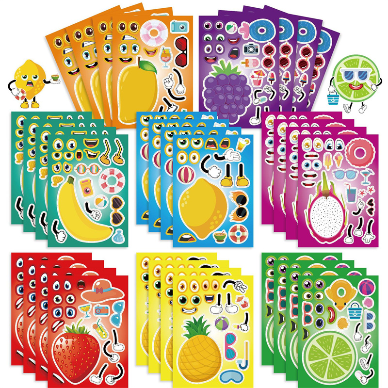 6-24sheet Make Your Own Fruit  - Art Craft 5 Year Old のレビューと価格