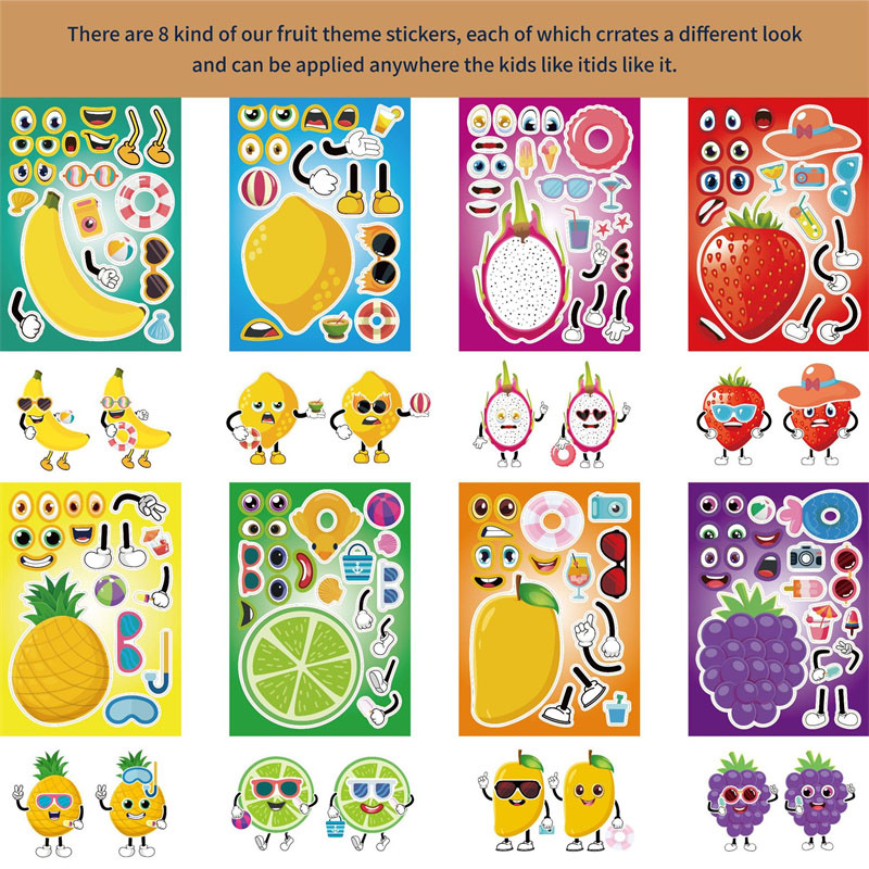6-24sheet Make Your Own Fruit  - Art Craft 5 Year Old のレビューと価格