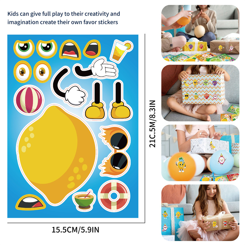 6-24sheet Make Your Own Fruit  - Art Craft 5 Year Old のレビューと価格