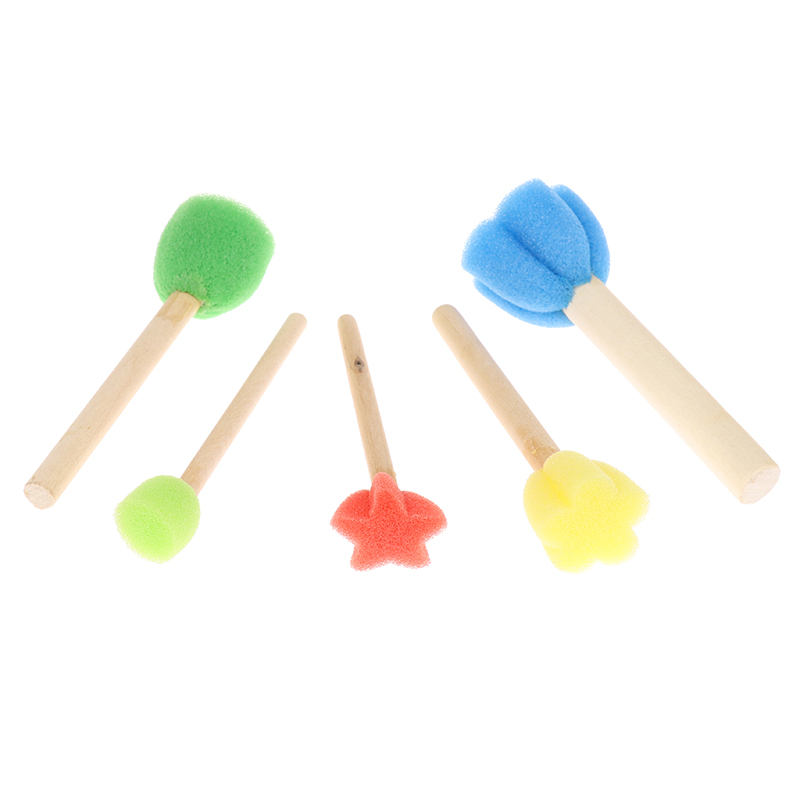 Kids Toddler Sponge Stamp Brus - Art Craft Notebook のレビューと価格