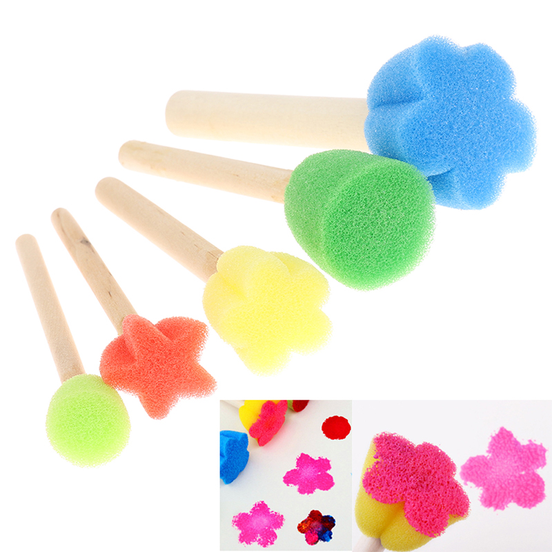 Kids Toddler Sponge Stamp Brus - Art Craft Notebook のレビューと価格