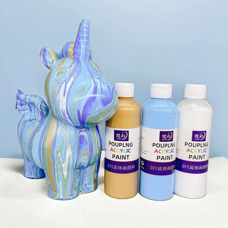 Acrylic Paints Set Fluid Unico - Art Craft Unicorn のレビューと価格