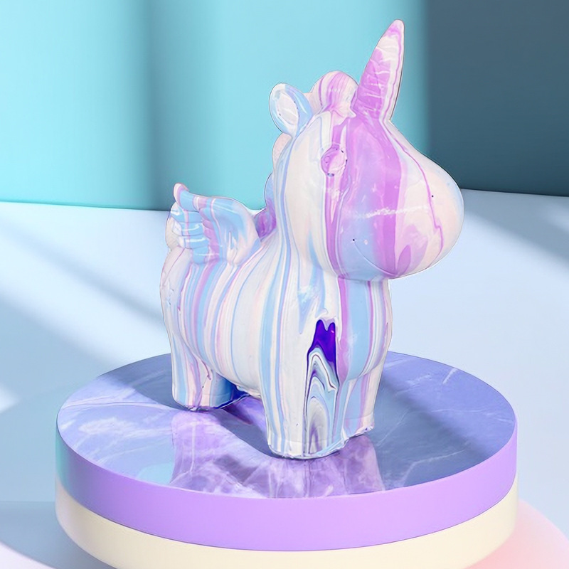 Acrylic Paints Set Fluid Unico - Art Craft Unicorn のレビューと価格
