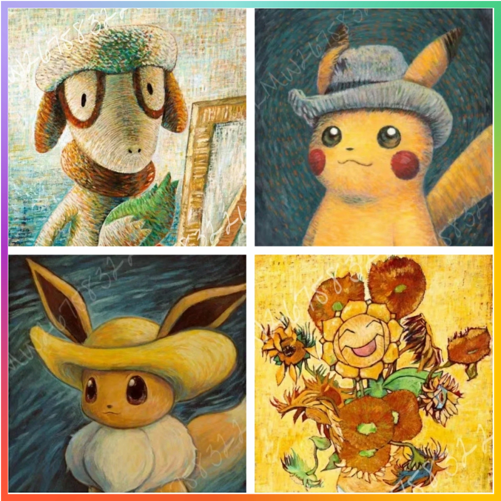 Van Gogh Museum Pokemon Anime  - Art Craft Museum のレビューと価格