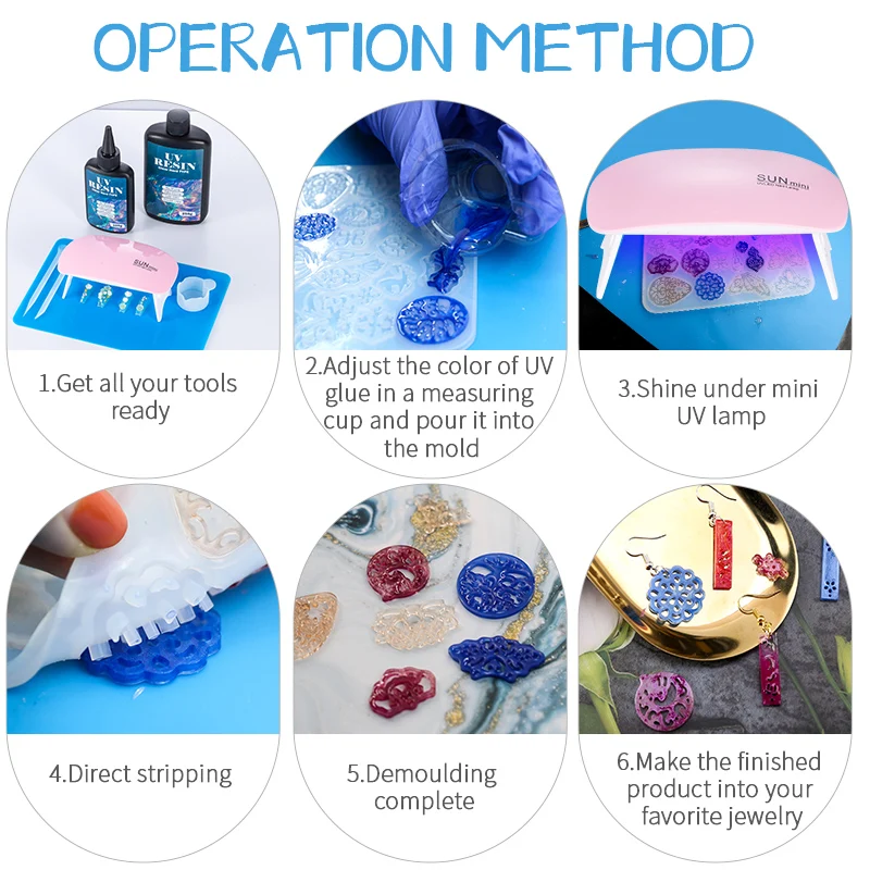 Hard UV Resin Glue Kit Fast Cu - The Art And Craft Of Jewelry のレビューと価格