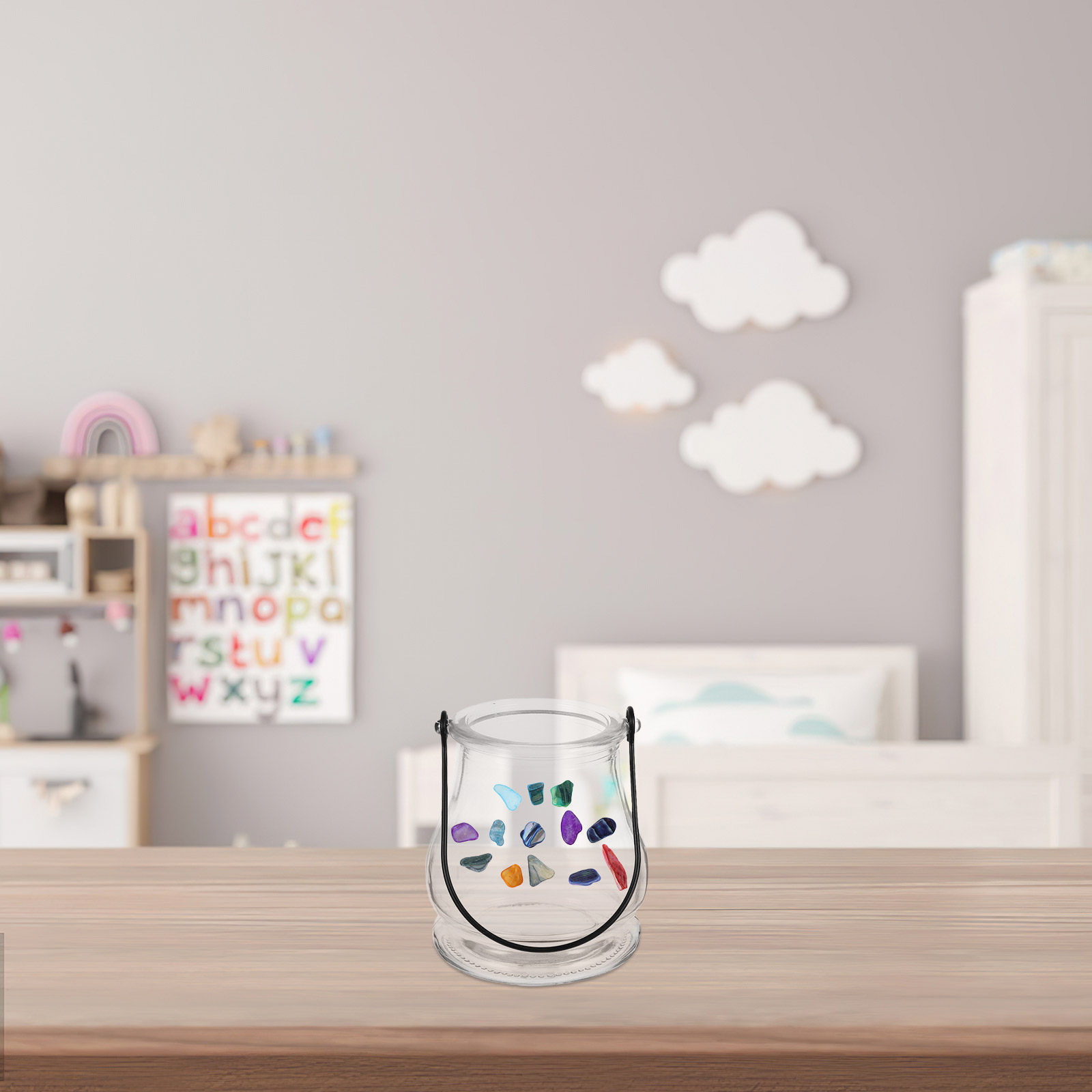 Mosaic Craft Kit Glass Holder  - Art Craft Vase のレビューと価格