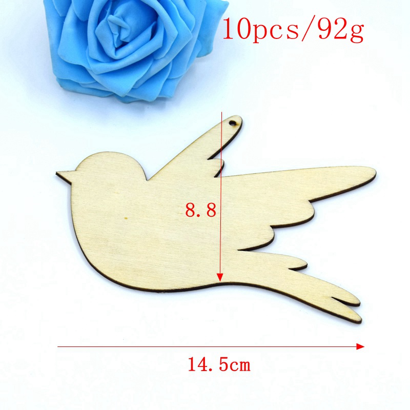 10 PCS Wooden Christmas Tree S - Art Craft Earth Day のレビューと価格
