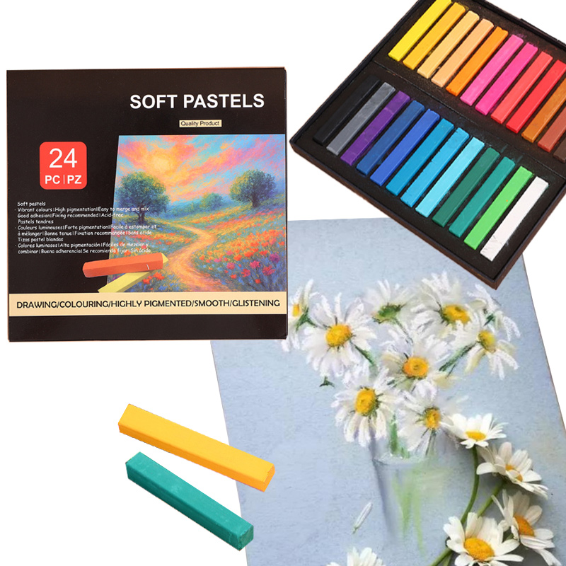 12/24 Color Chalk Soft Pastel  - Chalk Pastel Set のレビューと価格