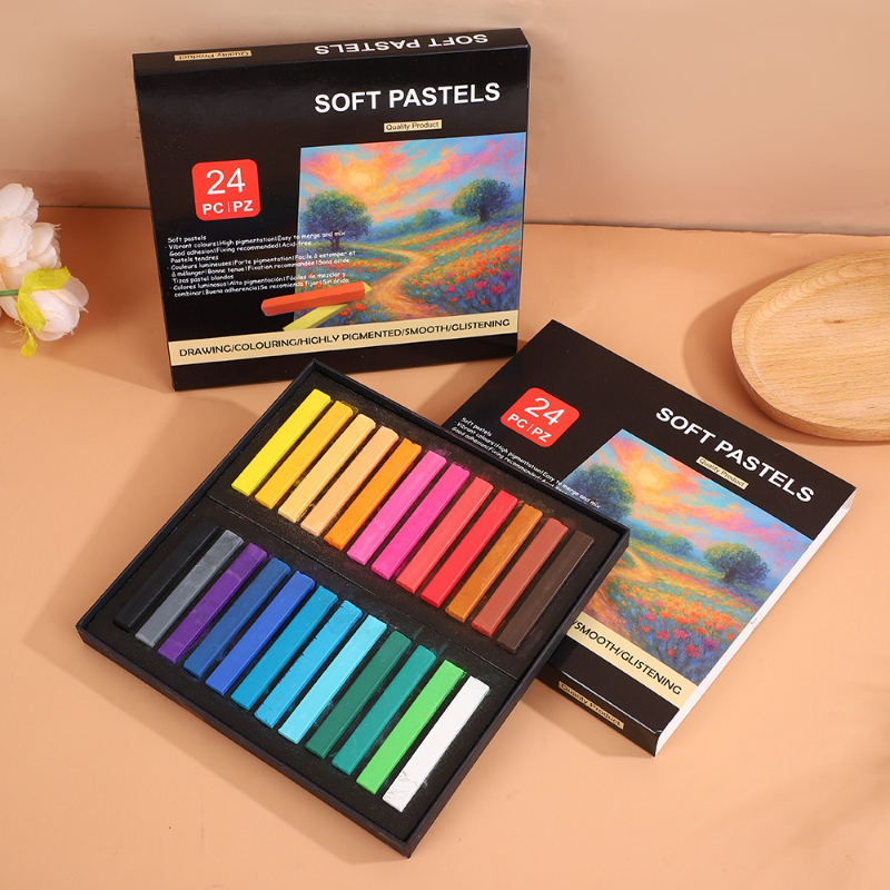 12/24 Color Chalk Soft Pastel  - Chalk Pastel Set のレビューと価格