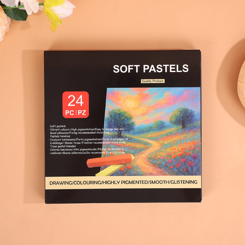 12/24 Color Chalk Soft Pastel  - Chalk Pastel Set のレビューと価格