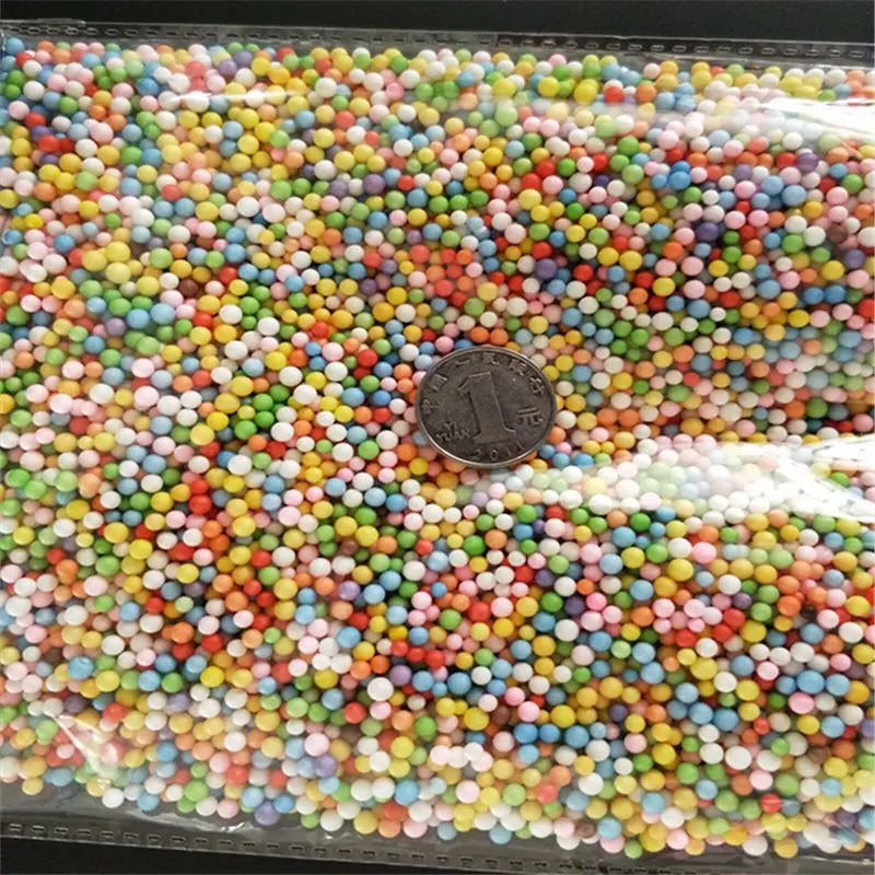 10g 2.5-3mm Foam Beads Colorfu - Art Craft Earth Day のレビューと価格