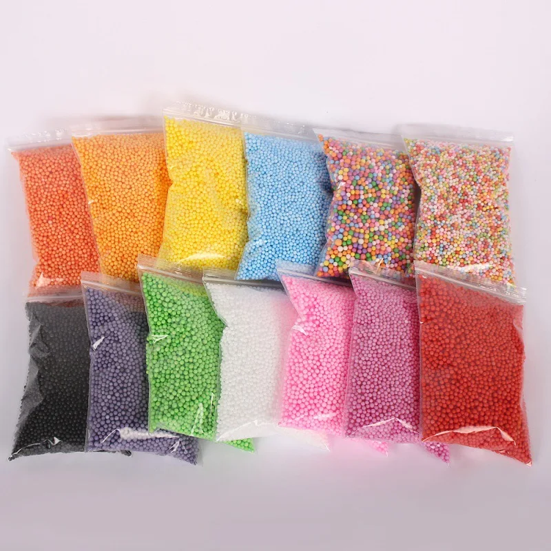 10g 2.5-3mm Foam Beads Colorfu - Art Craft Earth Day のレビューと価格