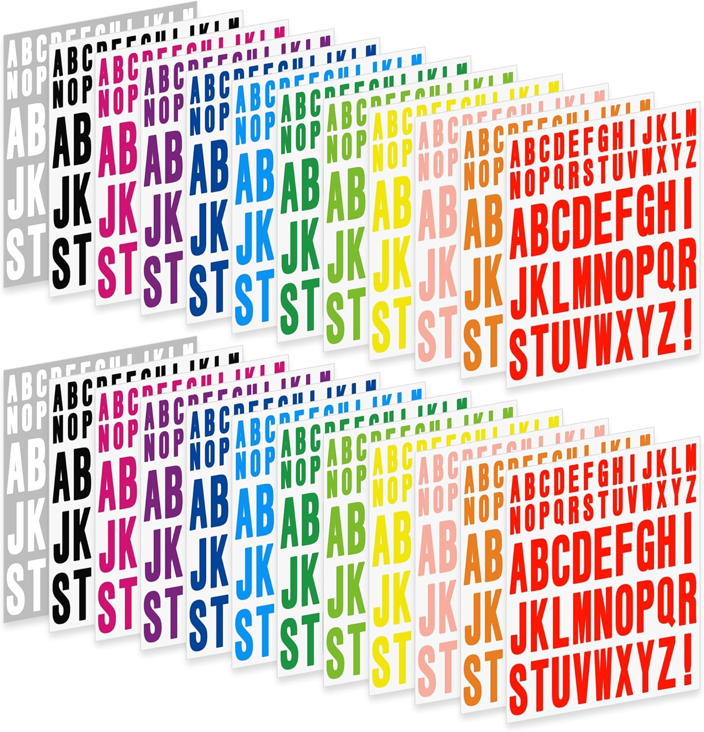 24 Sheets Letter Stickers for  - Art And Craft Letter Z のレビューと価格