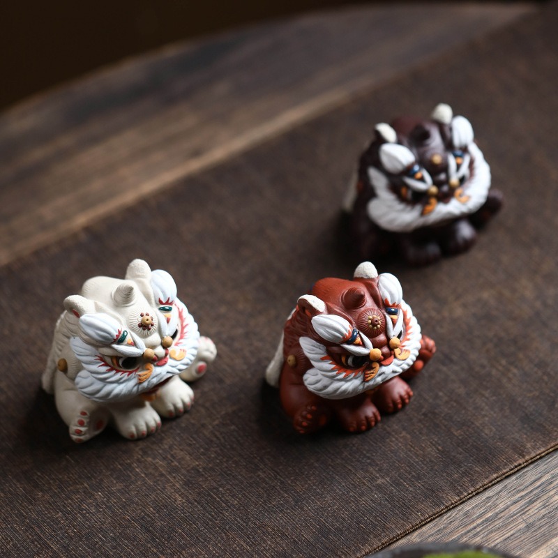 Purple Clay Awakening Lion Tea - Art Craft Lion のレビューと価格