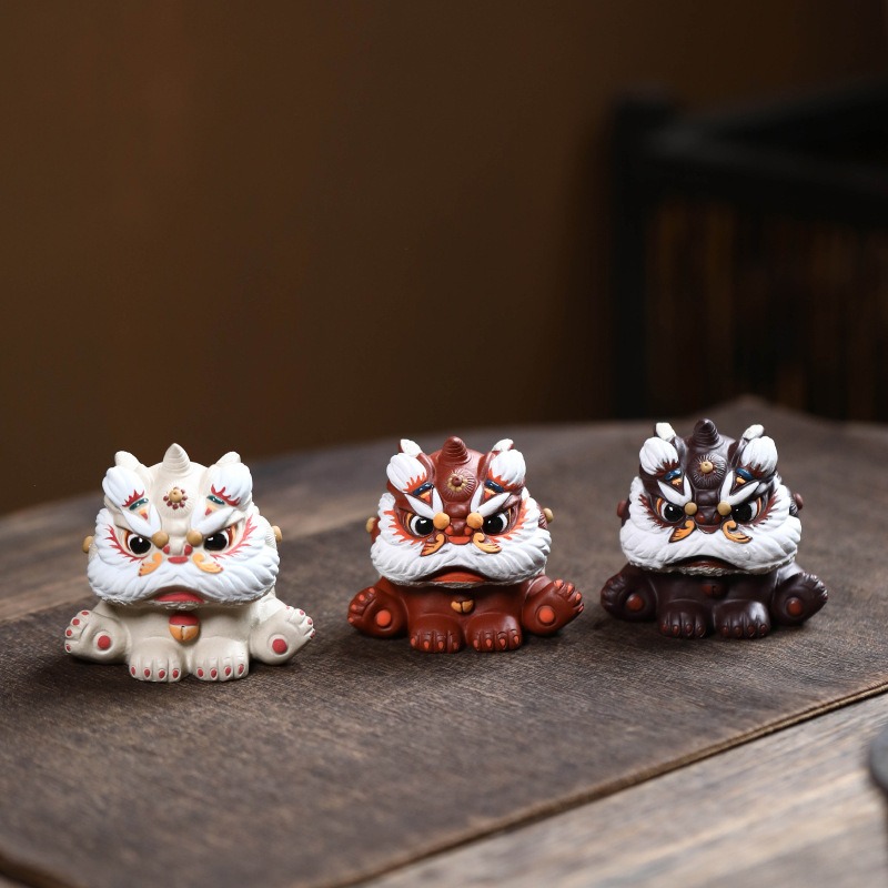 Purple Clay Awakening Lion Tea - Art Craft Lion のレビューと価格