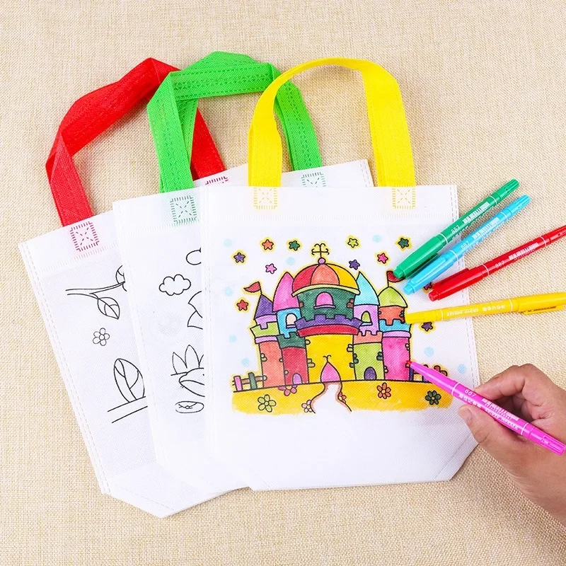 1-10pcs Sets DIY Graffiti Bag  - Art Craft Notebook のレビューと価格