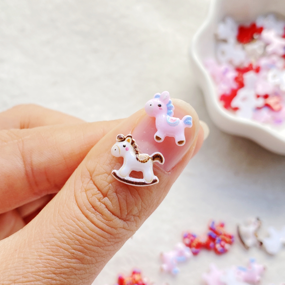 50PCS Cute Mini Cartoon unicor - Art Craft Unicorn のレビューと価格