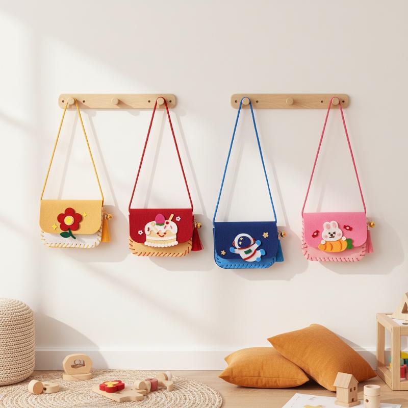 Cute Felt Felt Bag Making Kit  - Art Craft For Kindergarten のレビューと価格