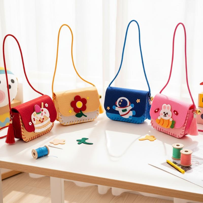 Cute Felt Felt Bag Making Kit  - Art Craft For Kindergarten のレビューと価格