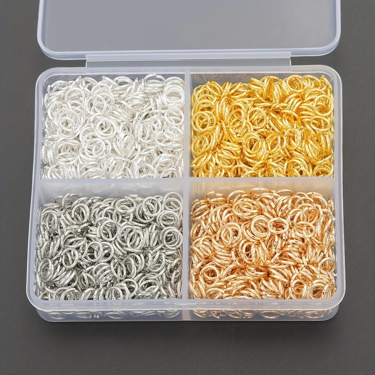 1200pcs 3mm Open Jump Rings fo - Art Craft Gifts のレビューと価格