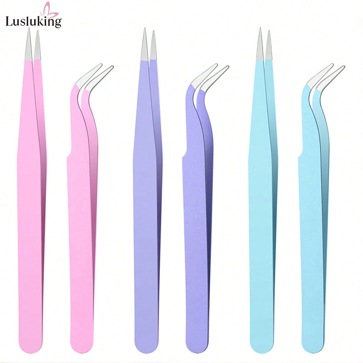 LUSLUKING Nail Art Tweezers Se - Art Craft Usa のレビューと価格