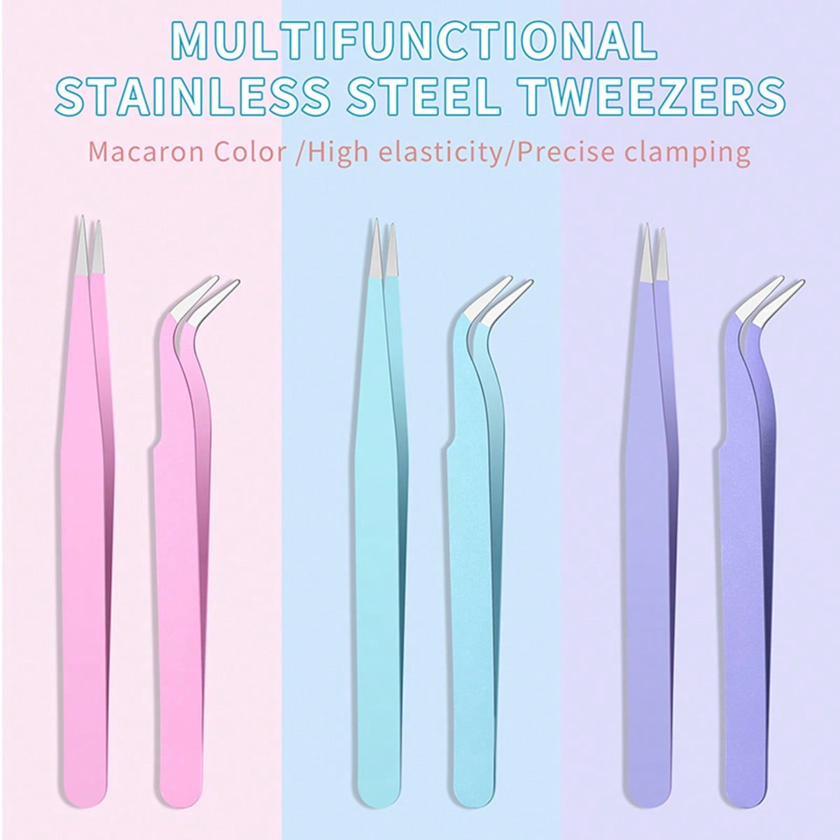 LUSLUKING Nail Art Tweezers Se - Art Craft Usa のレビューと価格