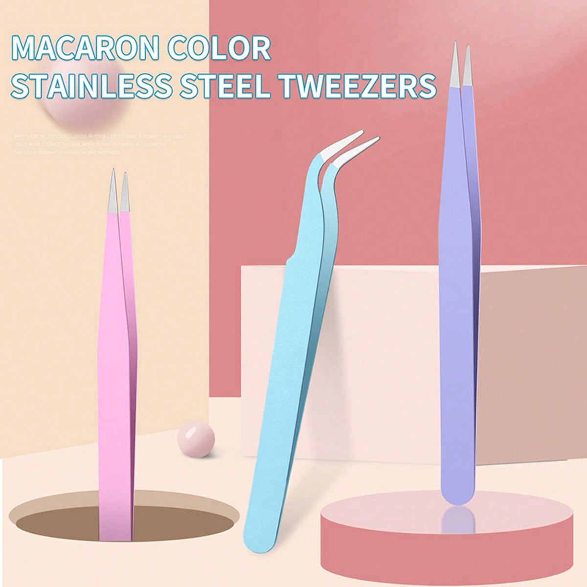 LUSLUKING Nail Art Tweezers Se - Art Craft Usa のレビューと価格