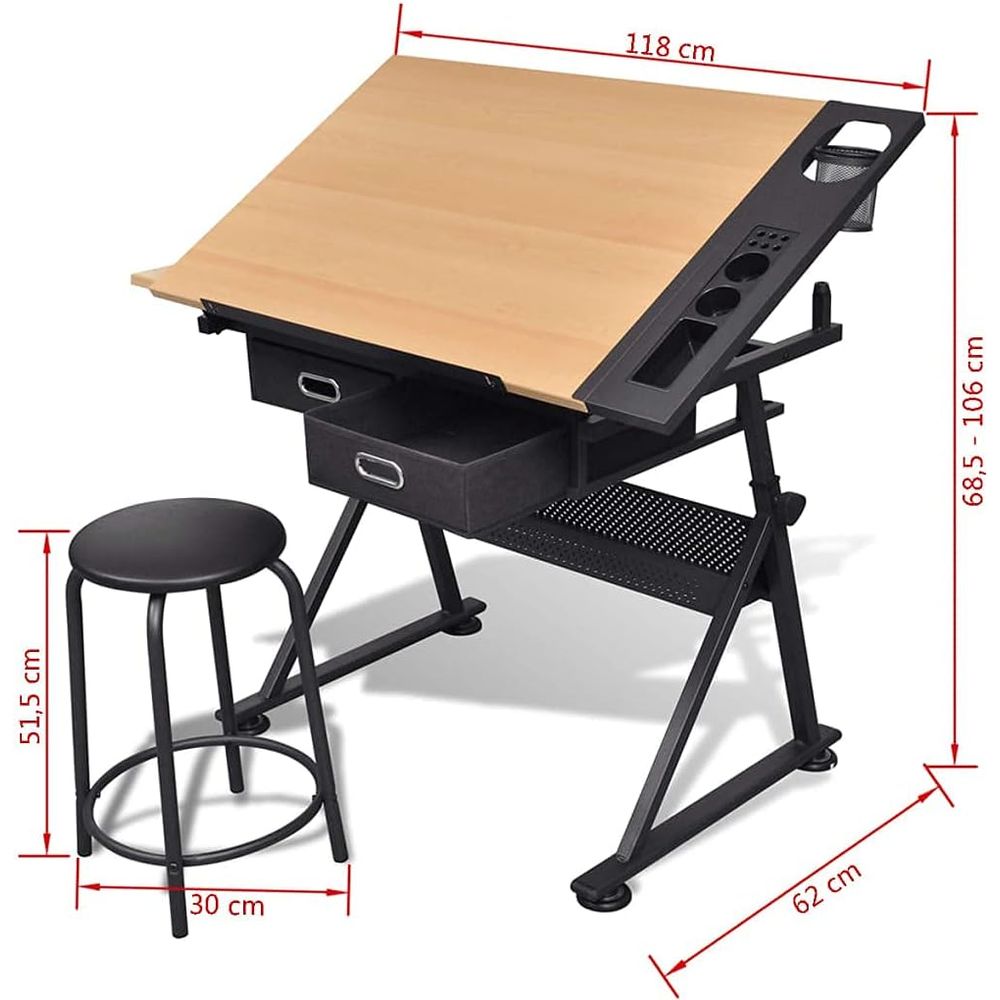 Adjustable Height Drafting Tab - Art & Craft Supplies のレビューと価格