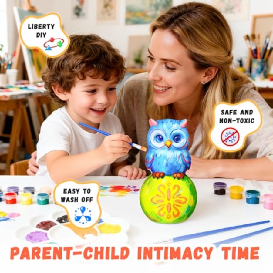 Paint Your Own Lamp Kit, Arts  - Art Craft Painting のレビューと価格