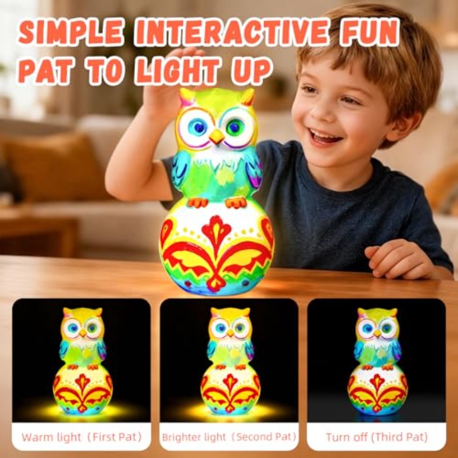 Paint Your Own Lamp Kit, Arts  - Art Craft Painting のレビューと価格