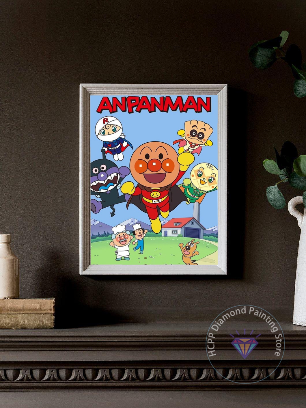 Anpanman Diamond Painting Kit  - Art Craft 5 Year Old のレビューと価格