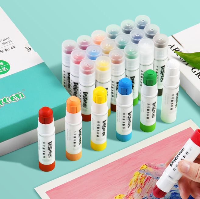6/24 Colors Soft Solid Gouache - Chalk Pastel Set のレビューと価格