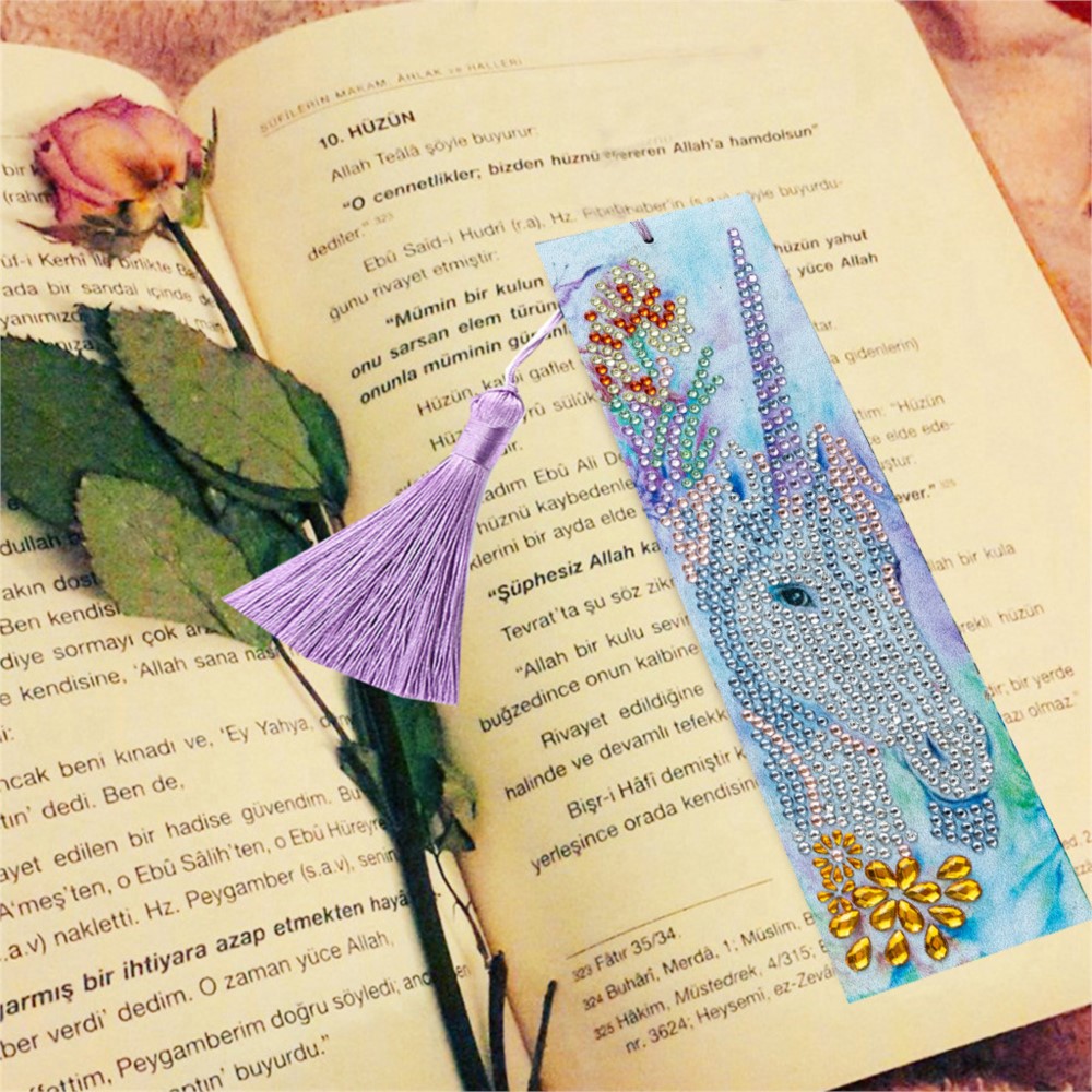 5D DIY Unicorn Tassel Bookmark - Art Craft Unicorn のレビューと価格