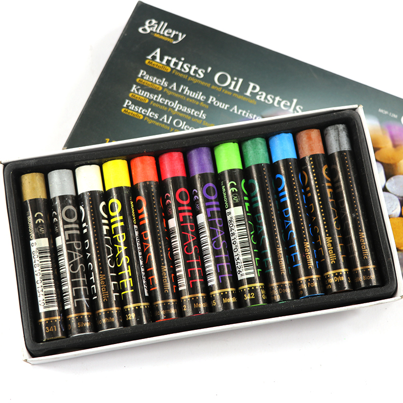 Mungyo 12/24 Colors Fluorescen - Chalk Pastel Set のレビューと価格