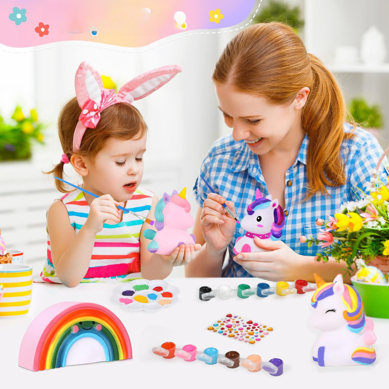 Paint Your Own Unicorns DIY Ra - Art Craft Unicorn のレビューと価格
