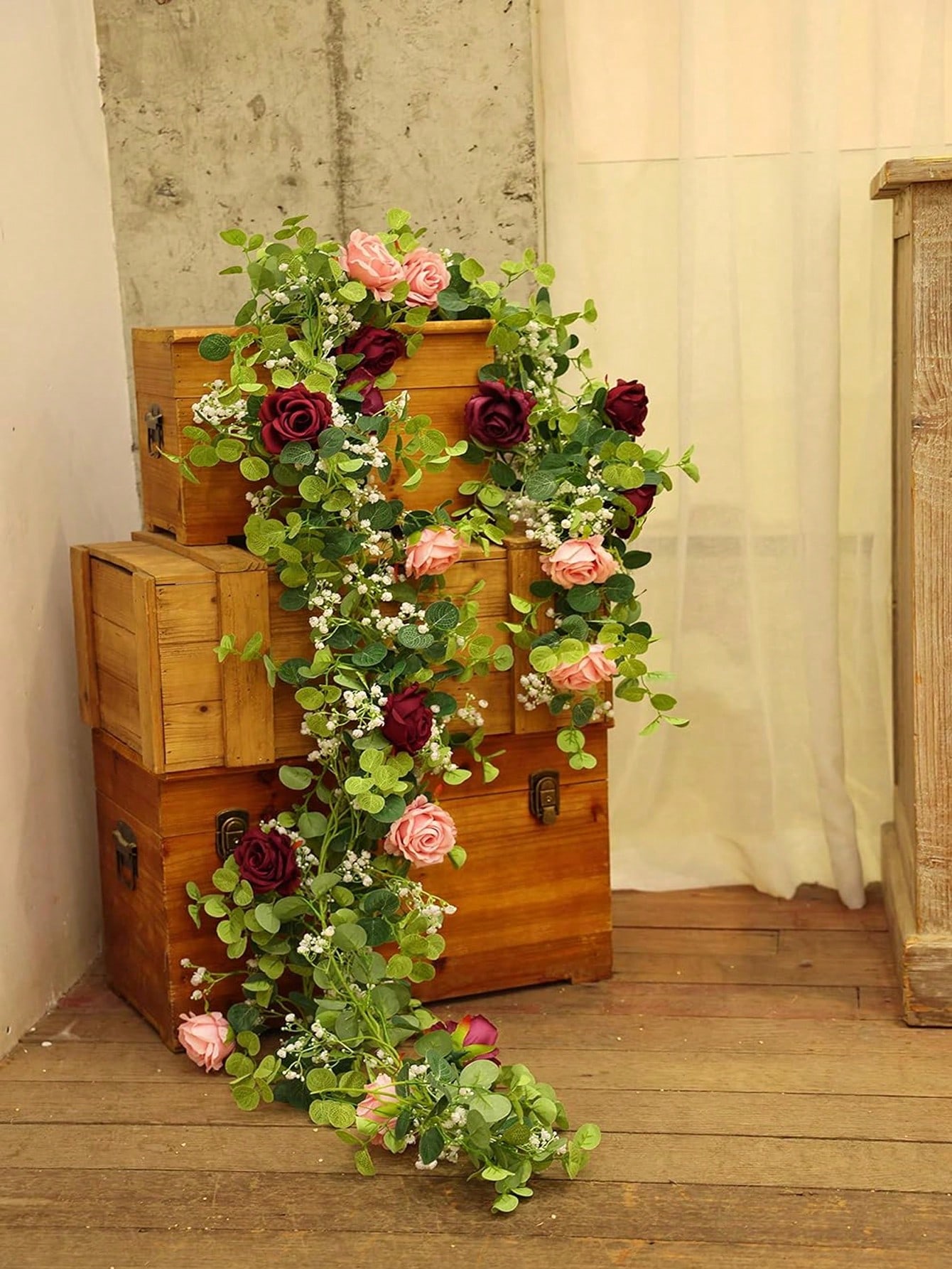 1pc 5.9FT Artificial Eucalyptu - Art Craft For 3 Year Old のレビューと価格