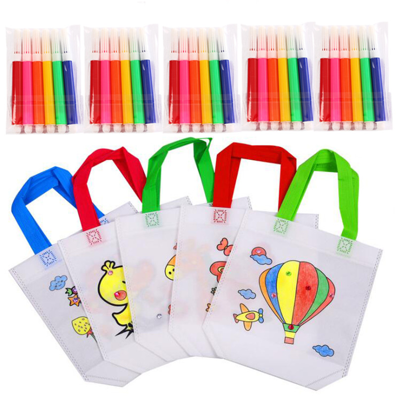 5 Sets DIY Graffiti Bag with M - Art Craft Notebook のレビューと価格