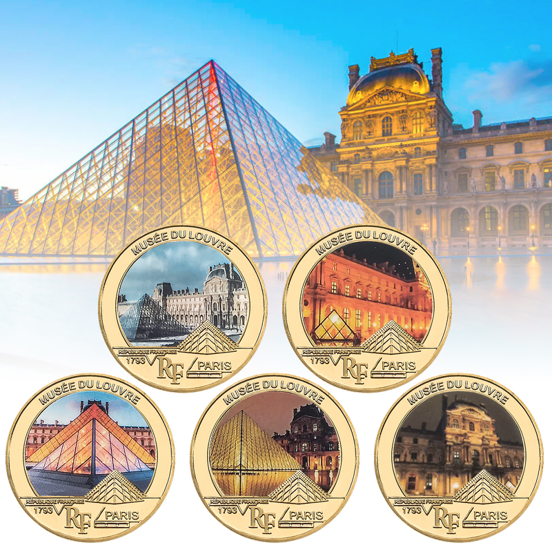 Louvre Museum Gold Foil Commem - Art Craft Museum のレビューと価格