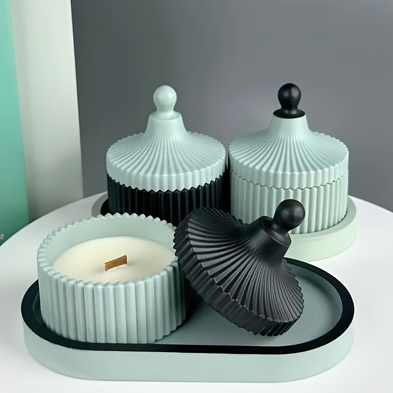 4pcs Silicone Molds Oval Tray  - Art Craft Vase のレビューと価格