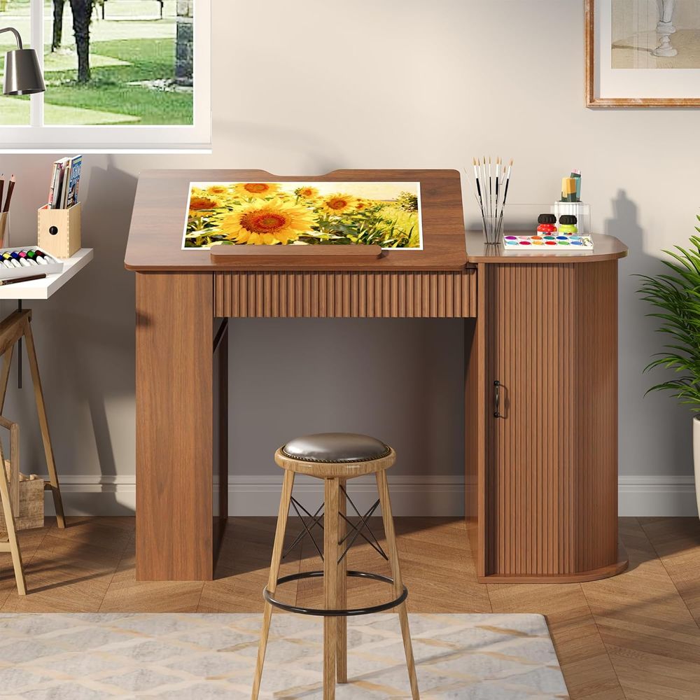 Storage Cabinet Desk with Shel - Art & Craft Supplies のレビューと価格