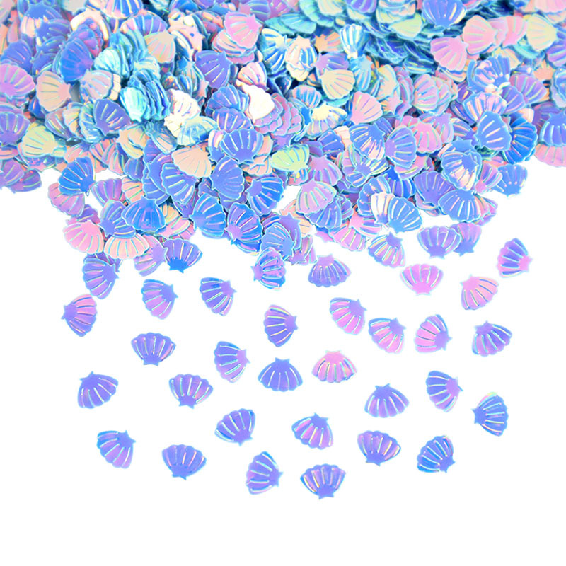 16G/Bag Iridescent Seashell Gl - Art Craft Earth Day のレビューと価格