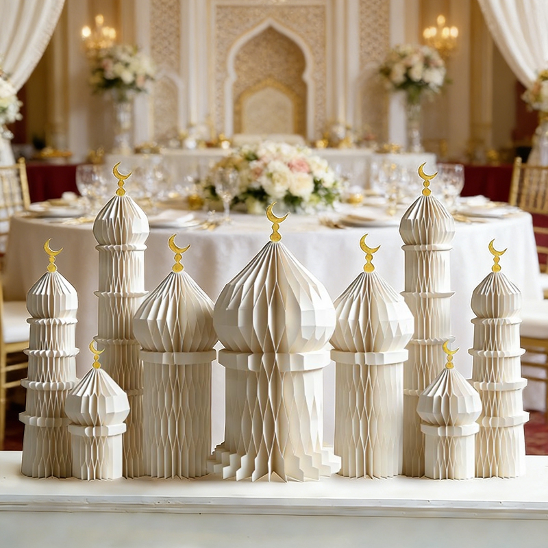 3D Honeycomb Paper Art Palace  - Art Craft Earth Day のレビューと価格